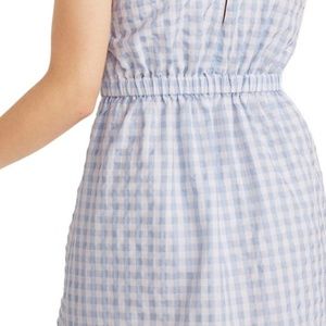 Madewell: Tie Strap Gingham Dress